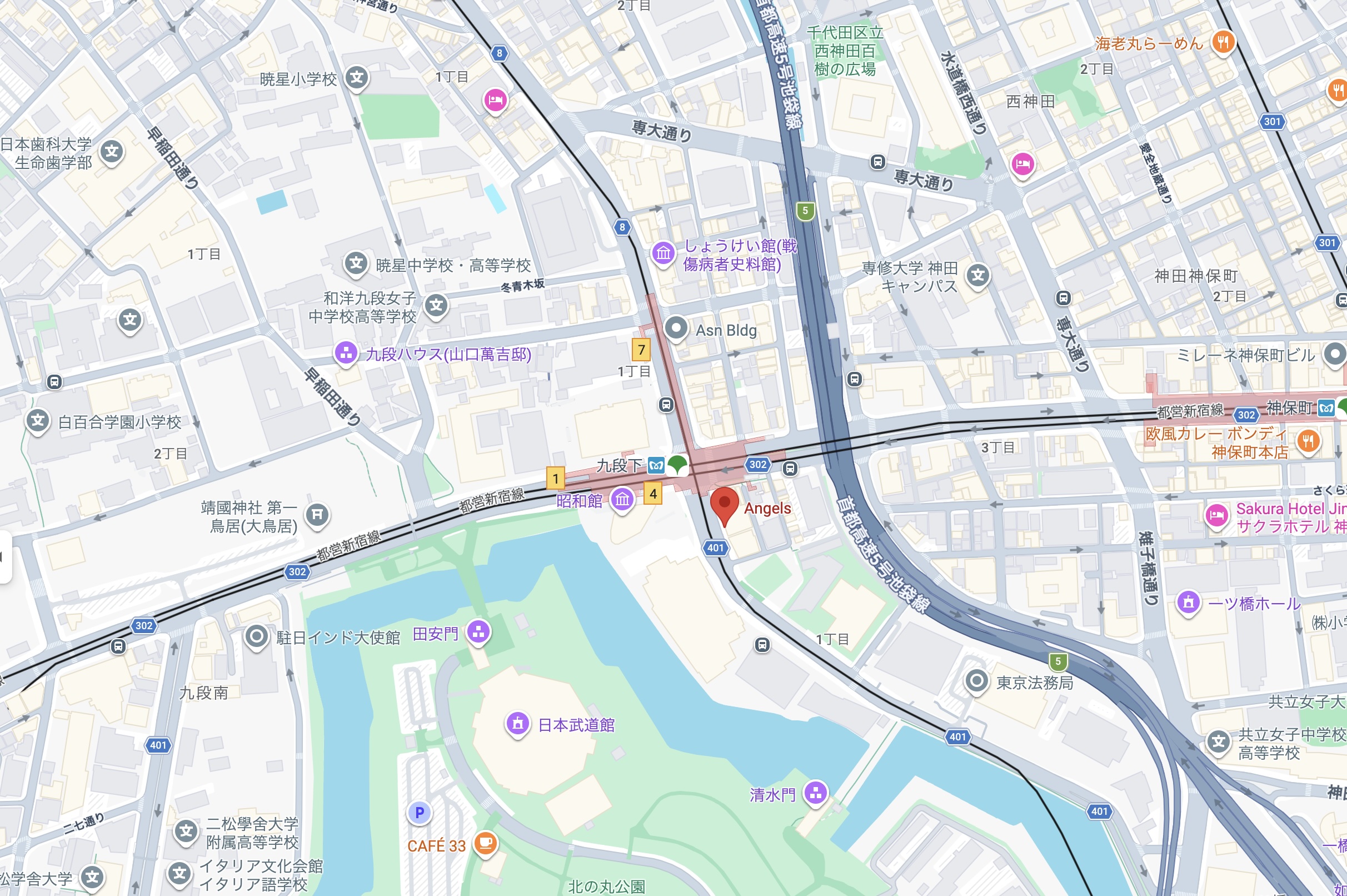 エンジェルズインクの本社